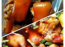 Illustration of how to make spicy roasted pig trotters 3