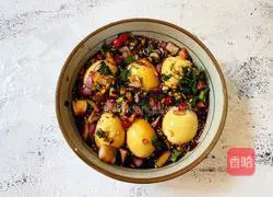 Korean-style sauce with eggs Illustration of how to do it 8