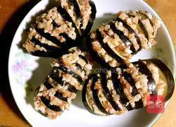 Illustration of how to make lantern eggplant 6