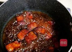 Illustration of how to make wild rice braised pork (oil-free version) 12