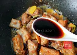 Illustration of how to make corn-roasted pork ribs 9