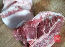 Illustration of how to make stir-fried cauliflower with meat 8