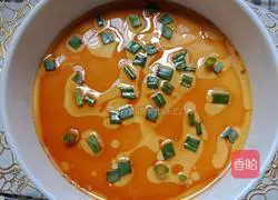 # steamed vegetables# Fresh clams and steamed eggs illustration 11