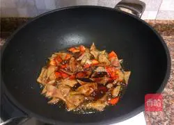 Illustration of how to make sweet and sour pork liver 9