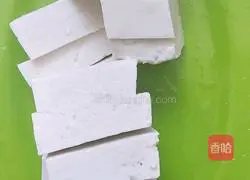 Illustration of how to make mushroom stewed tofu 3