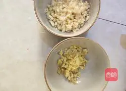 Illustration of how to make golden garlic and silver hooks 1