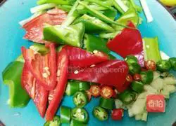 Illustration of stir-fried eel 4