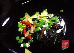 Illustration of braised ox tail fish 3