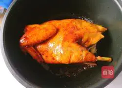 Illustration of rice cooker braised chicken 10