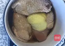 Teriyaki Illustration of how to make chicken leg rice 1