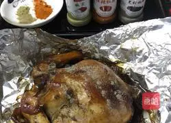 Roast whole chicken and roast chicken illustration 8