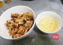 Illustration of how to make braised pork rice bento 8