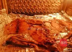 Illustration of how to make grilled squid with soy sauce 5