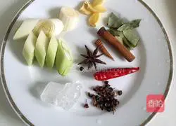 Illustration of Braised Wild Boar Knuckle 3