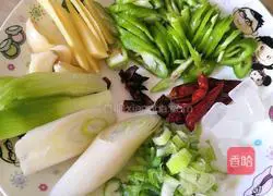 Illustration of braised chicken feet with potatoes and carrots 5