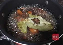 Illustration of how to cook quail eggs in walnut shells 4