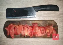 Illustration of how to make tomato scrambled egg bento 3