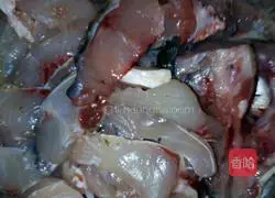 Illustration of home-style pickled fish 1