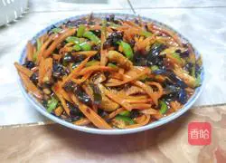 Illustration of how to make fish-flavored shredded pork 9