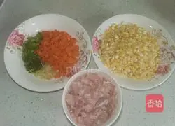 Illustration of how to make corn rabbit 1