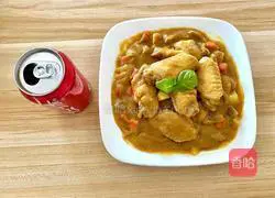 Illustration of how to make curry chicken wings 10