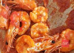 Illustration of how to make shrimps in sauce 9