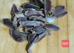 Fried onions Illustration of how to make chicken gizzards 2