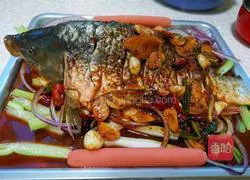 Illustration of homemade grilled fish 5