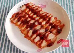 Rice cooker barbecued pork recipe illustration 7