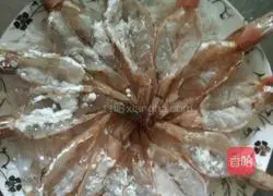 Illustration of how to make garlic vermicelli shrimp 7