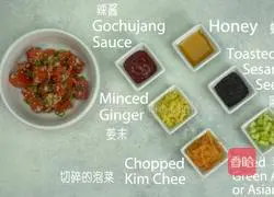 Illustration of how to make Korean barbecue-flavored Chilean salmon cubes 5