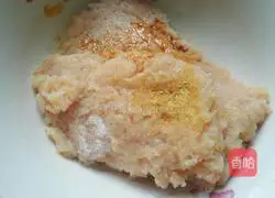 Illustration of making sweet and sour chicken balls 3