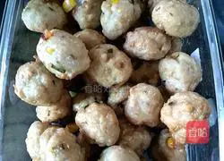 Illustration of how to make pan-fried mackerel balls 7