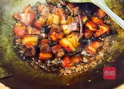 Illustration of how to make braised pork 7