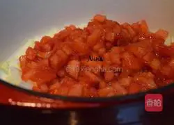 Illustration of how to make tomato beef brisket 8