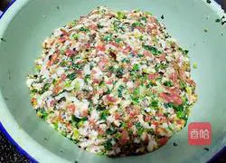 Illustration of how to make louvered meat 9