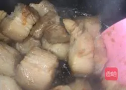 Illustration of braised pork with wild onions 6