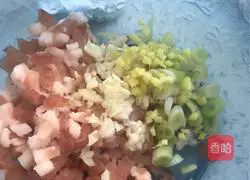 Illustration of braised lion head 1