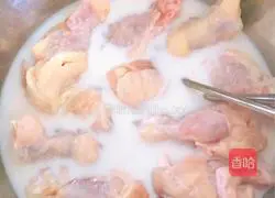 Illustration of Korean spicy chicken stew 1