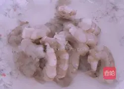 Illustration of how to make fried shrimps 1