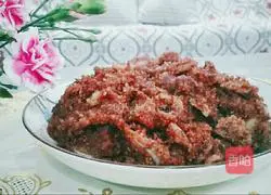 Illustration of how to make crispy bone potatoes steamed with rice flour 7