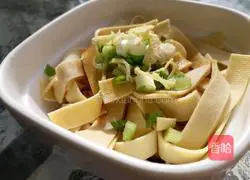 Illustration of how to make steamed bean curd with sausage 5