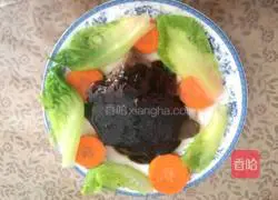 Black pepper Illustration of how to make chewy steak with carrots, lettuce and lettuce 5