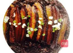 Illustration of how to make pork with pickled vegetables 4