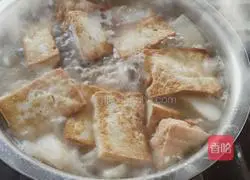 Illustration of how to make Marian fish head hot pot 14