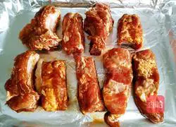 Illustration of how to make grilled pork ribs (oven version) 8