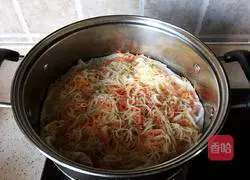 Illustration of how to make steamed shredded potatoes 9