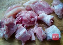 Illustration of how to make curry potato chicken nuggets 2