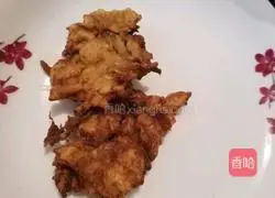 Illustration of how to make fried white radish and meatballs (cake) 4