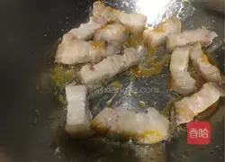 Illustration of home-cooked braised pork 4